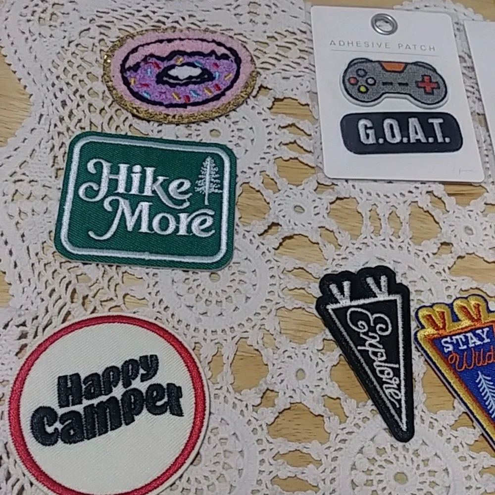 Patches bundle, sew-on or iron-on patches